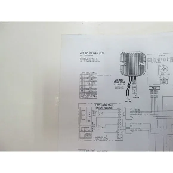 2011 Polaris Sportsman 850 XP EPS X2 TOURING Service Shop Repair Manual NEW
